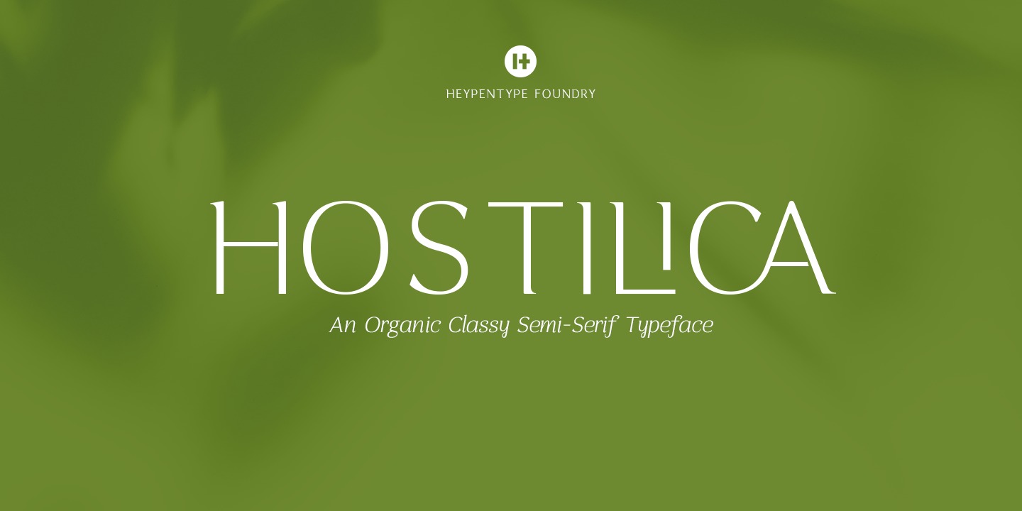 폰트 Hostilica